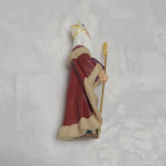 Hallmark Keepsake Ornament St Nicholas Christmas Visitors 1995 Collectors Series - Picture 9 of 15